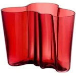 Iittala - Aalto Vase Savoy 160 mm, cranberry rot