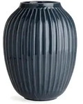 K&auml;hler Design - Hammersh&oslash;i Vase, H 25,5 cm / anthrazit