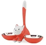 Alessi - Tigrito Katzennapf, rotorange