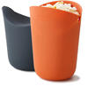 Joseph Joseph - M-Cuisine Popcorn-Maker (2er-Set), orange / grau