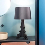Kartell G907709, Kartell - Bourgie, schwarz matt Polycarbonat (PC), 30 Tage