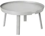 Muuto - Around Couchtisch &Oslash; 72 cm, grau