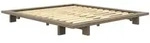 Karup - Japan Bett 180 x 200 cm, Kiefer carobbraun