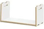 Tojo - hochstapler Anbaumodul, wei&szlig;