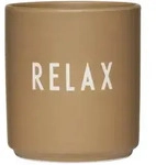 Design Letters - AJ Favourite Porzellan Becher, Relax / camel