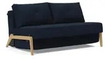 Innovation Living - Cubed 140 Schlafsofa, Innovation Living Mixed Dance blue...
