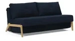 Innovation Living - Cubed 160 Schlafsofa, 103 x 165 cm, Eiche / dunkelblau (528 Mixed