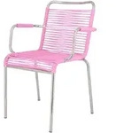 Fiam - Mya Spaghetti Outdoor Stuhl, pink