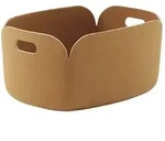 Muuto - Restore Aufbewahrungskorb 48 x 35 cm, burnt orange