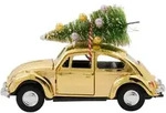 House Doctor - Xmas Cars Deko-Autos, Gold, 12,5 cm