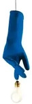 Ingo Maurer - Blue Luzy Pendelleuchte, blau