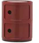 Kartell - Componibili 4966, burgunderrot