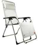 Fiam - Amida Relaxliege, Aluminium / wei&szlig;