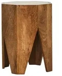 House Doctor - Okta Hocker, H 45 cm, natur