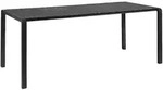 Zuiver - Vondel Gartentisch, 214 x 97 cm, schwarz