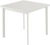 emu 303052300, Emu - Star Tisch H 75 cm, 70 x 70 cm, weiß Stahl pulverbeschichtet
