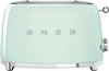 SMEG - 2-Scheiben Toaster TSF01, pastellgrün