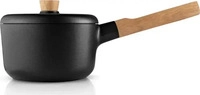 Eva Solo 280216, Eva Solo - Nordic Kitchen Stielkasserolle 1.5 l, Aluminium / Eiche