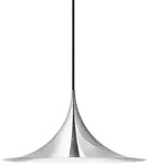 GUBI - Semi Pendelleuchte &Oslash; 30 cm, Chrom