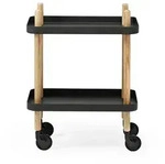 Normann Copenhagen - Block Beistellwagen, Esche / schwarz