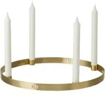 Ferm Living - Kerzenhalter Circle large, Messing