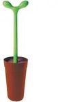 A di Alessi - Merdolino Klosettb&uuml;rste, braun