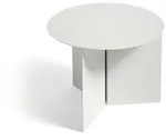 HAY - Slit Table Round &Oslash; 45 x H 35.5 cm, wei&szlig;