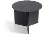 HAY - Slit Table Round &Oslash; 45 x H 35.5 cm, schwarz