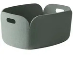 Muuto - Restore Aufbewahrungskorb 48 x 35 cm, dusty green