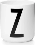 Design Letters 10201000Z, Design Letters - AJ Porzellan Becher Z, wei&szlig;, 30 Tage