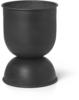 ferm LIVING - Hourglass Blumentopf extra-small, Ø 21 x H 30 cm, schwarz /...