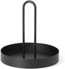 ferm LIVING - Grib Tablett, schwarz