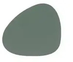 Lind DNA - Glasuntersetzer Curve, Nupo pastellgr&uuml;n