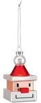 Alessi - Cube Christbaumschmuck, Santa