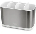 Joseph Joseph - EasyStore Steel Zahnb&uuml;rstenhalter, large / wei&szlig;