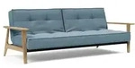 Innovation Living - Splitback Frej Schlafsofa, 3-Sitzer, hellblau (525 Mixed Dance)