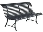 Fermob - Louisiane Bank, 150 cm, anthrazit