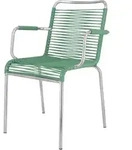 Fiam - Mya Spaghetti Outdoor Stuhl, salbei