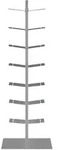 Radius Design - Booksbaum Standregal Big, double silber