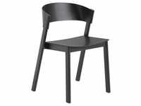 Muuto - Cover Side Chair, schwarz