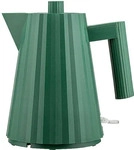 Alessi MDL06/1 GR, Alessi - Pliss&eacute; Wasserkocher 1 l, gr&uuml;n Thermoplastisches Harz,