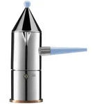 Alessi - La conica manico lungo Espressokocher, Silber