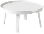 Muuto - Around Couchtisch &Oslash; 72 cm, wei&szlig;