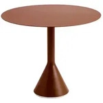 HAY - Palissade Cone Tisch &Oslash; 90 x H 74 cm, iron red