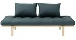 Karup - Pace Daybed, Kiefer natur / petrolblau