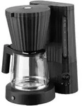 Alessi - Pliss&eacute; Filterkaffeemaschine, schwarz