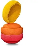 Stapelstein&reg; - Original warm classic, rot / orange / gelb (3er-Set)