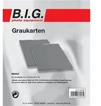 B.I.G. Graukarten-Set 2St. 2x 10x12cm