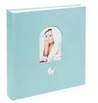 goldbuch Babyalbum Cozy Nest 30x31 58 Seiten mit 4 illustrierte Seiten aqua