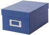 goldbuch Aufbewahrungsbox Bella Vista mit 8 Registrierkarten blau